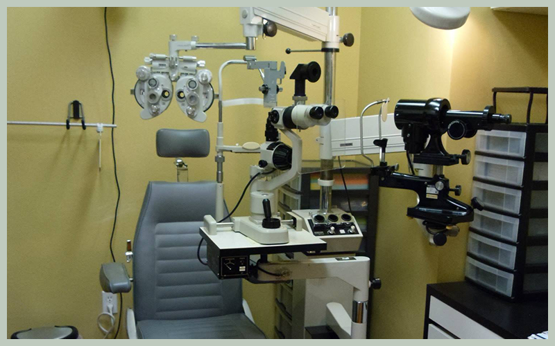 We've expanded with an examination room 2 and equipment