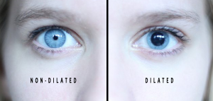 dilated eye exam